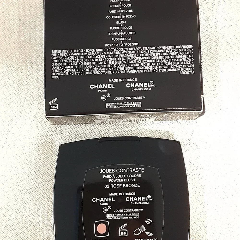 CHANEL JOUES CONTRASTE Powder Blush- Rose Bronze